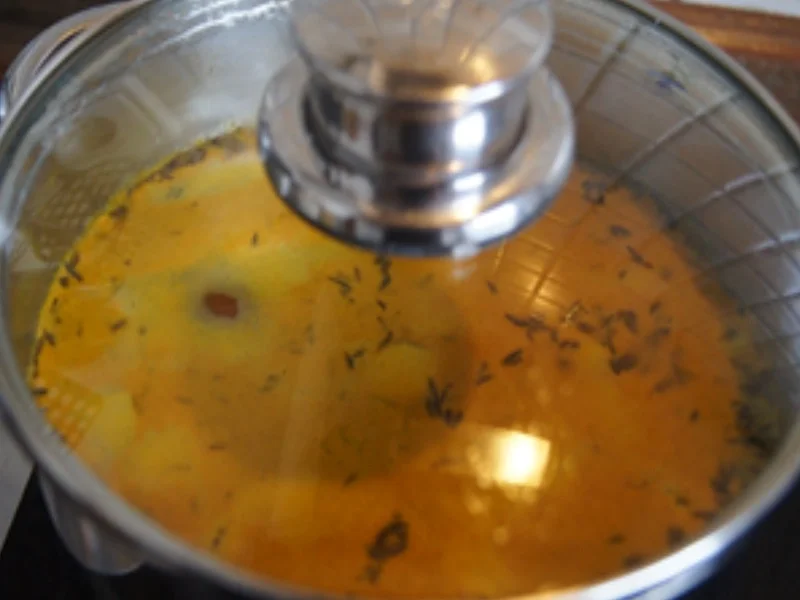 Rote-Bete-Matjessalat mit griechischen Joghurt und Pellkartoffel-Drillingen - Rezept - Bild Nr. 13