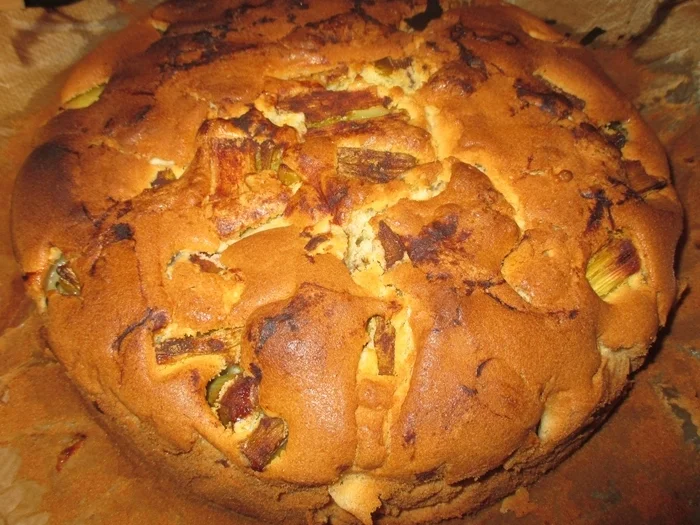 Saftiger Rhabarberkuchen - Rezept - Bild Nr. 14205