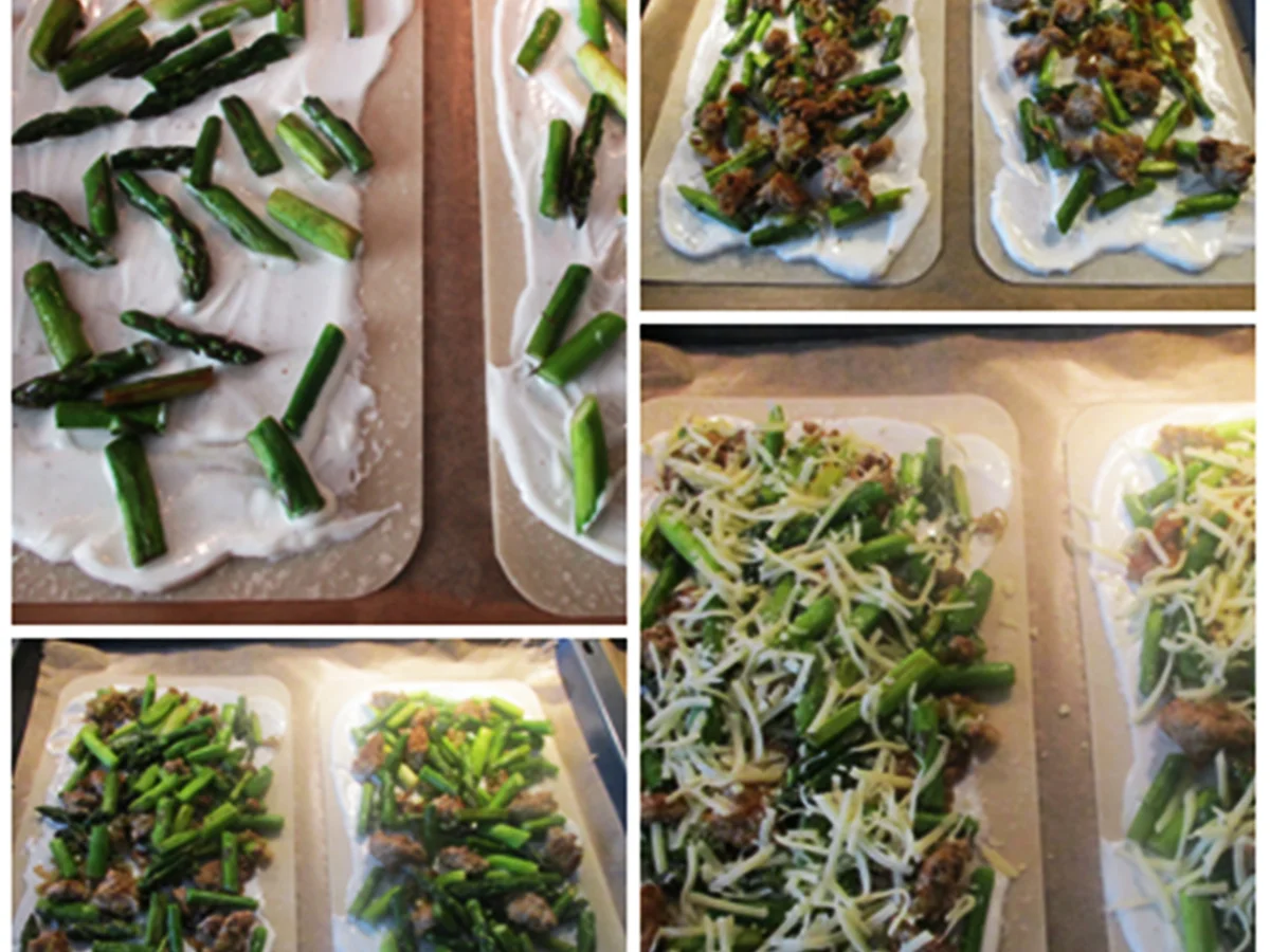 Spargel-Flammkuchen - Rezept - Bild Nr. 14205