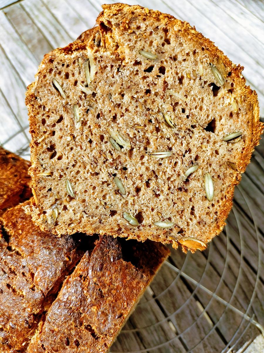 Vollkornkastenbrot mit Dinkel - Rezept - Bild Nr. 2