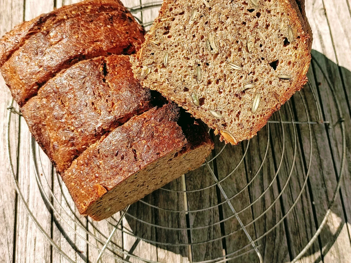 Vollkornkastenbrot mit Dinkel - Rezept - Bild Nr. 10