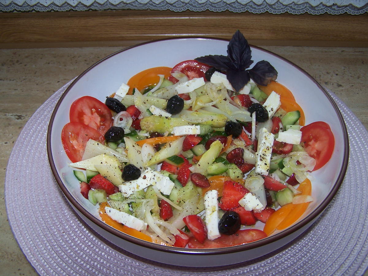 Bunter Salat mal anders - Rezept - Bild Nr. 14203