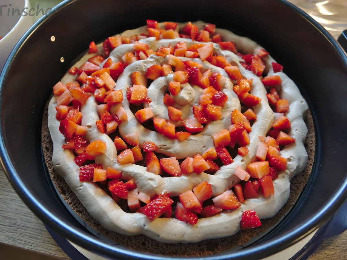 Schoko-Erdbeer-Sahne-Torte - Rezept - Bild Nr. 14217