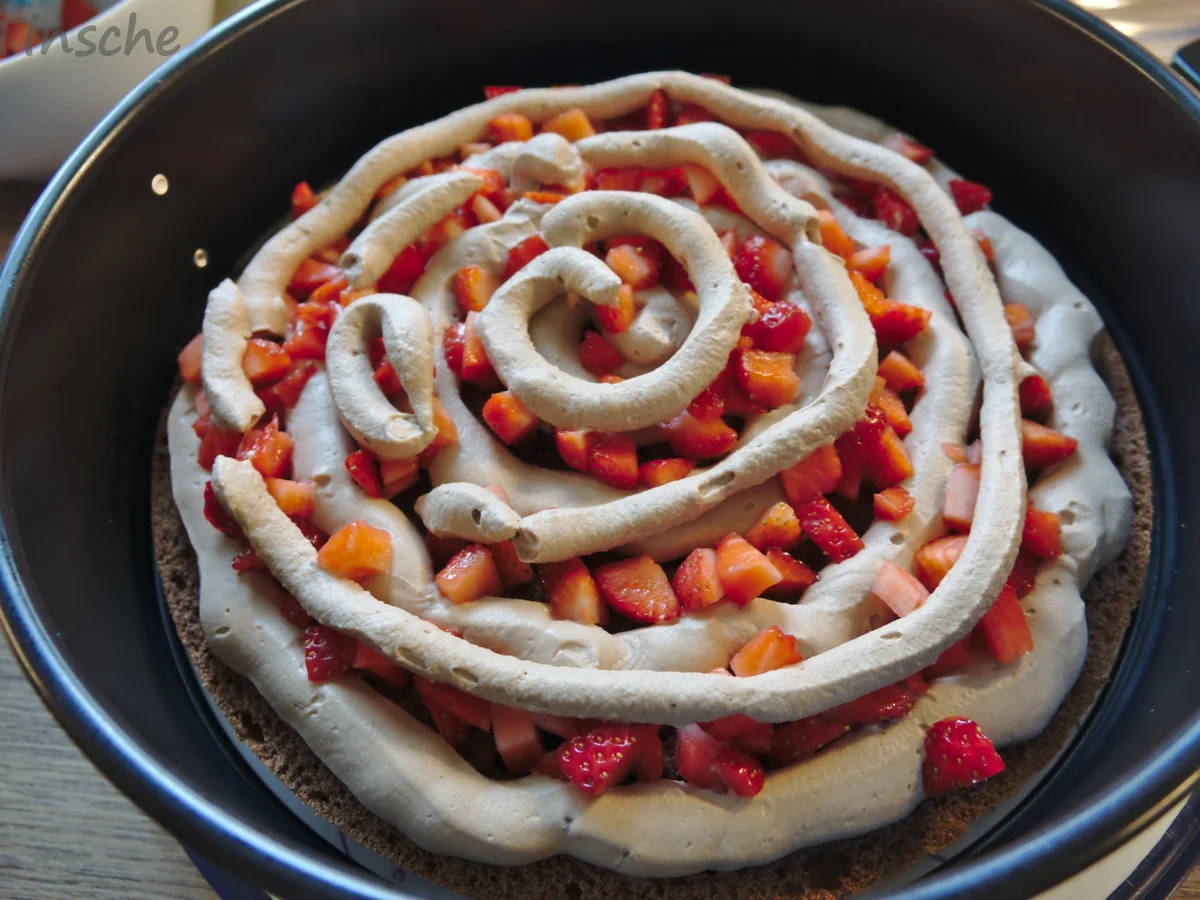 Schoko-Erdbeer-Sahne-Torte - Rezept - Bild Nr. 14218