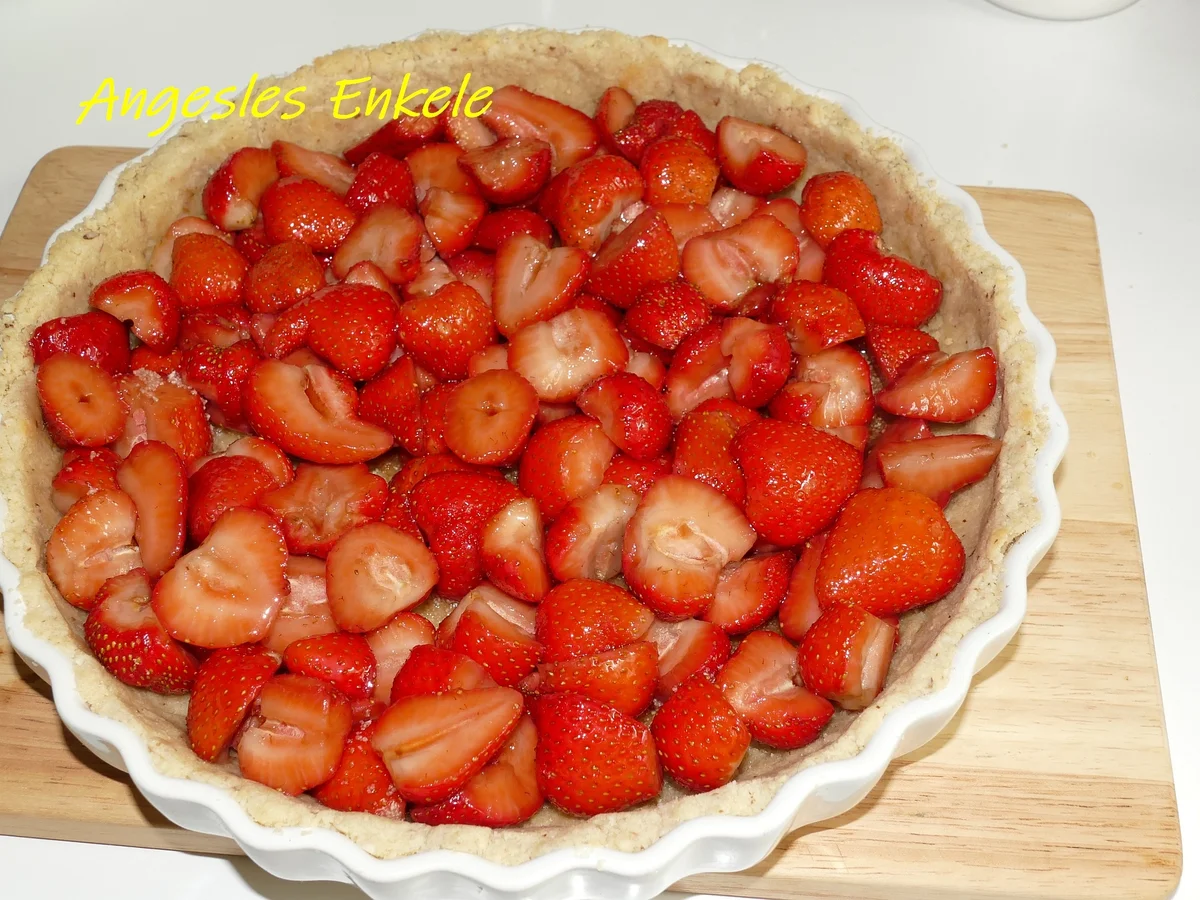 Streuselkuchen mit marinierten Erdbeeren - Rezept - Bild Nr. 14210