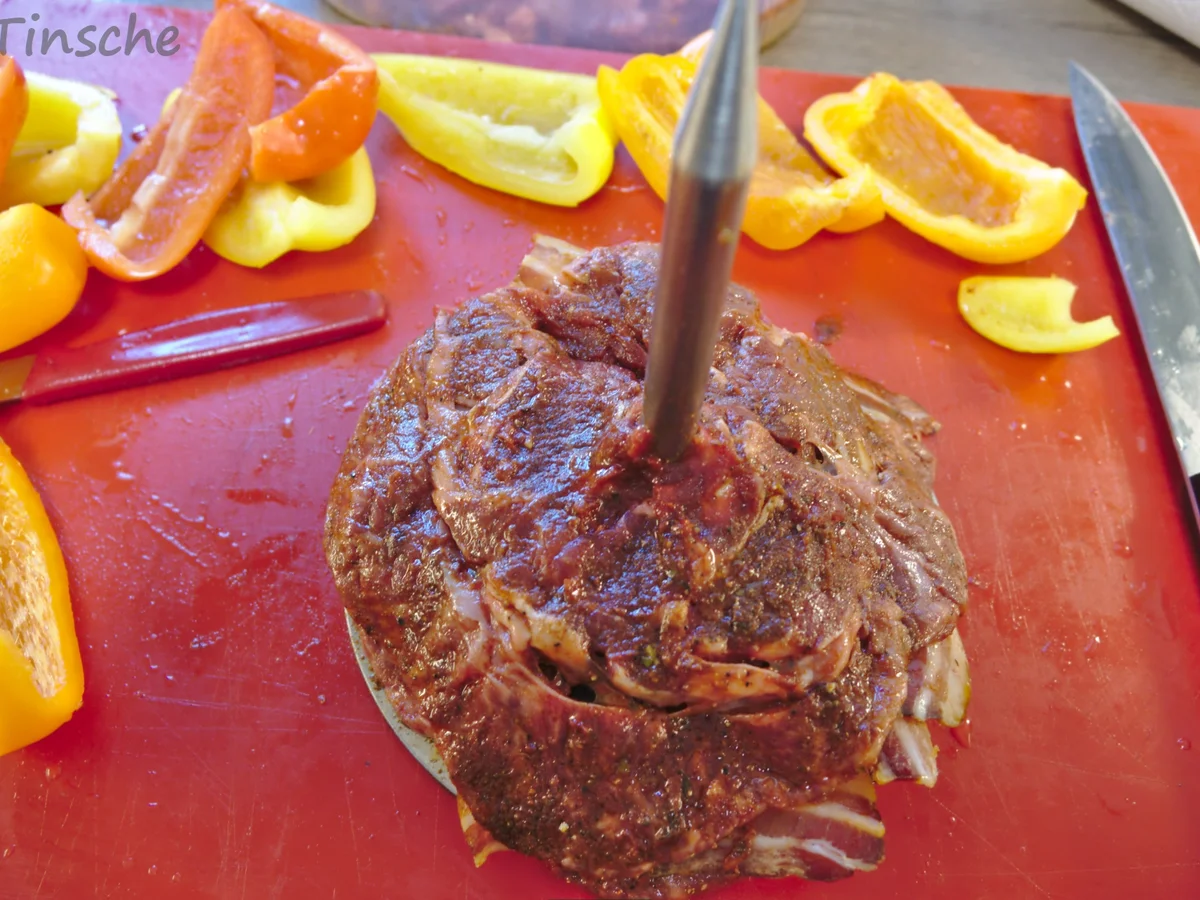 Rezept: Rinder-Schaschlik-Spieß vom Grill Bild Nr. 14220 Rinder-Schaschlik-Spieß vom Grill - Rezept - Bild Nr. 14220