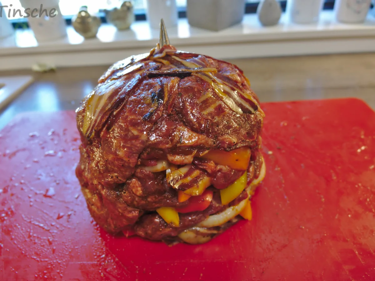 Rezept: Rinder-Schaschlik-Spieß vom Grill Bild Nr. 14222 Rinder-Schaschlik-Spieß vom Grill - Rezept - Bild Nr. 14222