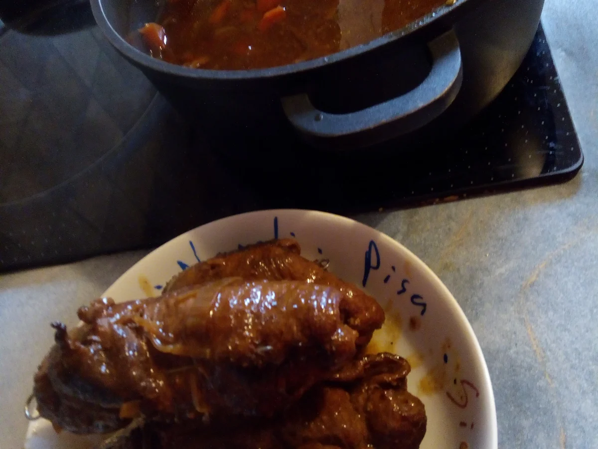 Rezept: Rouladen , weißer Spargel mit Beilagen zur kochbar Challenge Juni 2021 Bild Nr. 14223 Rouladen , weißer Spargel mit Beilagen zur kochbar Challenge Juni 2021 - Rezept - Bild Nr. 14223