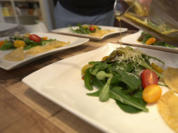 Wasser vs. Wald – Forellen- und Wildravioli in Salbeibutter auf Wildkräutersalat - Rezept - Bild Nr. 2