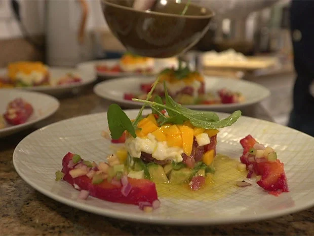 Rezept: Avocado | Mozzarella | Mango | Thunfisch trifft Lachs Bild Nr. 14212 Avocado | Mozzarella | Mango | Thunfisch trifft Lachs - Rezept - Bild Nr. 14212