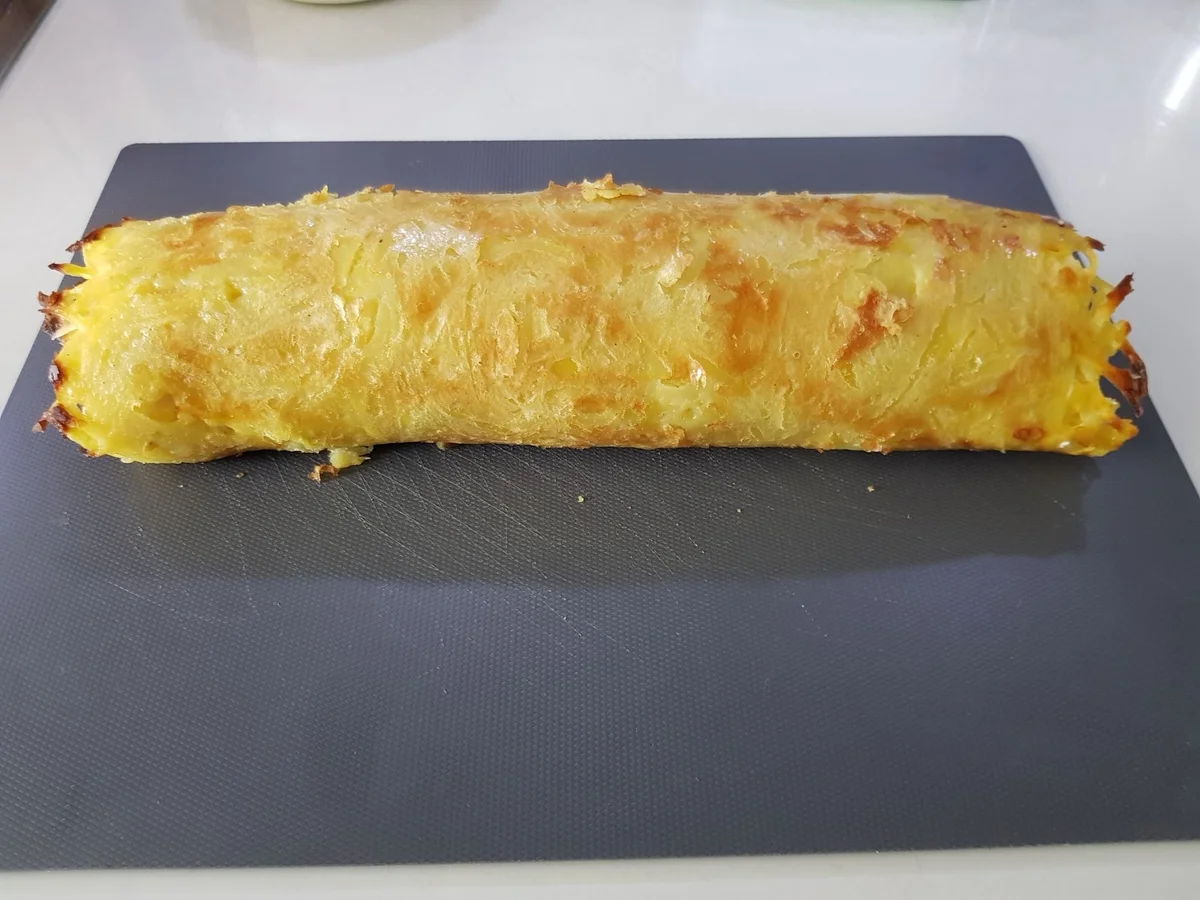 Kartoffel-"Cordon bleu" mit Rote Bete-Salat und Meerrettich-Creme - Rezept - Bild Nr. 14224