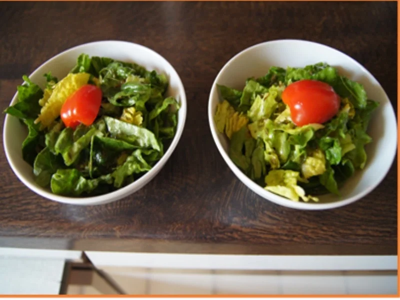 Grillteller mit Salatherzsalat - Rezept - Bild Nr. 14251