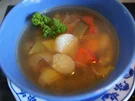 Rezept: Hühnersuppe mit Gemüsemix Bild Nr. 2 Hühnersuppe mit Gemüsemix - Rezept - Bild Nr. 2