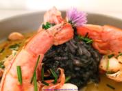 Schwarzer Sepia Reis mit Garnelen - kulinarische Weltreise - Rezept - Bild Nr. 14239