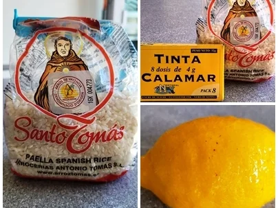 Schwarzer Sepia Reis mit Garnelen - kulinarische Weltreise - Rezept - Bild Nr. 14247