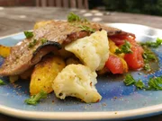 Mediterraner Teller zur kochbar Challenge Juni 2021 - Rezept - Bild Nr. 14250