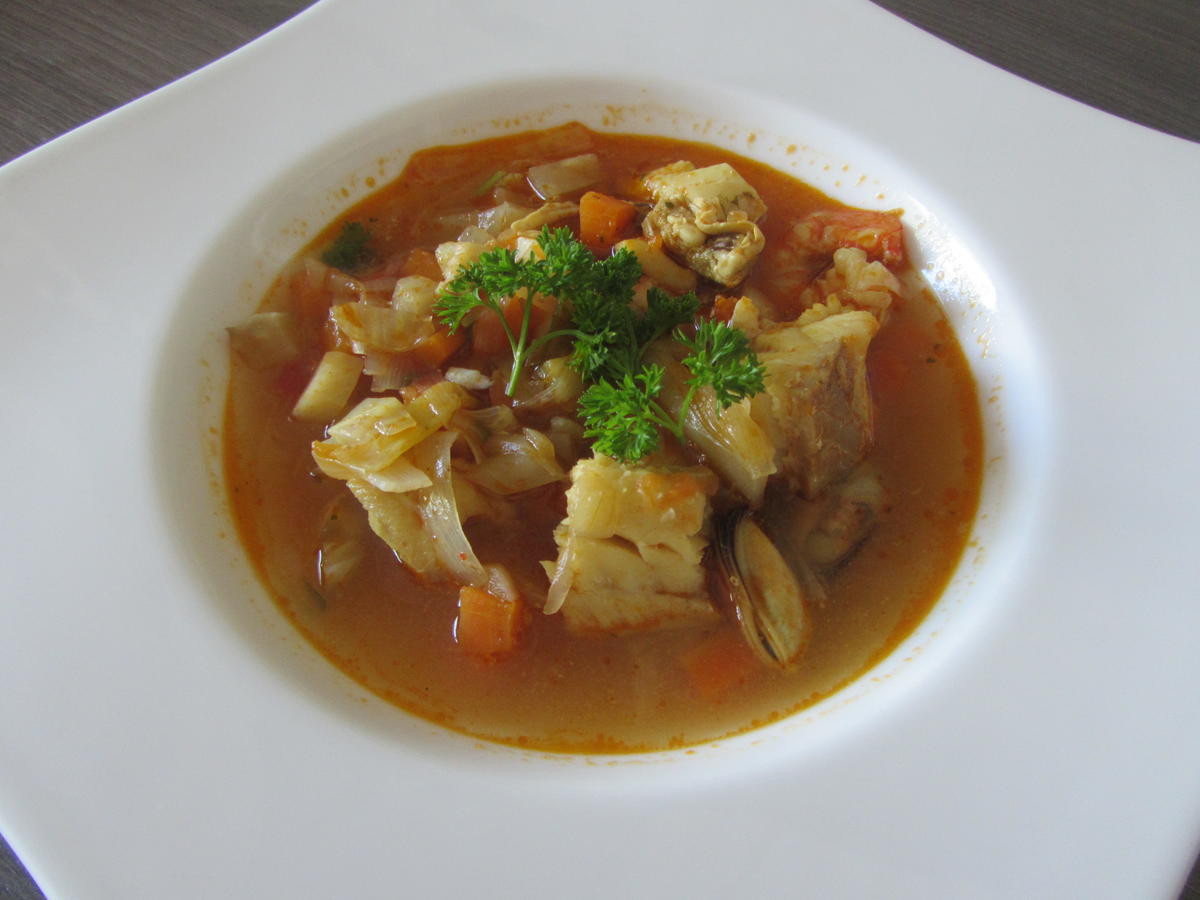 Fischsuppe (Bouillabaisse) Rezept mit Bild kochbar.de