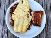 Spargelgratineé mit Dinkelsauerteigwaffeln und Lachs - Rezept - Bild Nr. 2