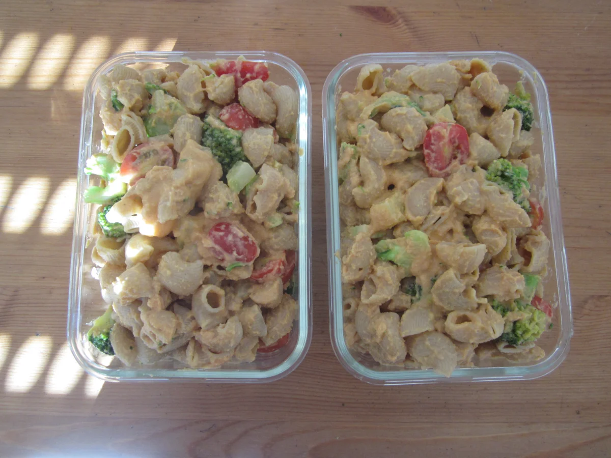 Nudelauflauf mit Hummus und Gemüse - Rezept - Bild Nr. 14254