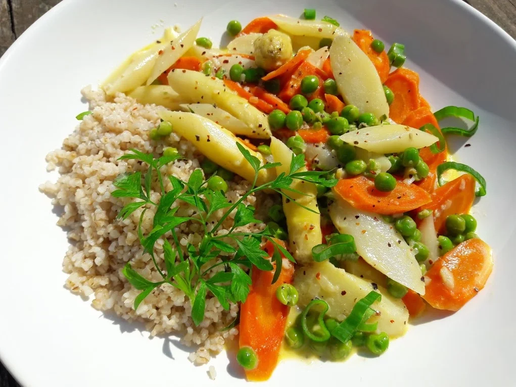 Spargel-Gemüse-Pfanne zur kochbar Challenge Juni 2021 - Rezept - Bild Nr. 14242