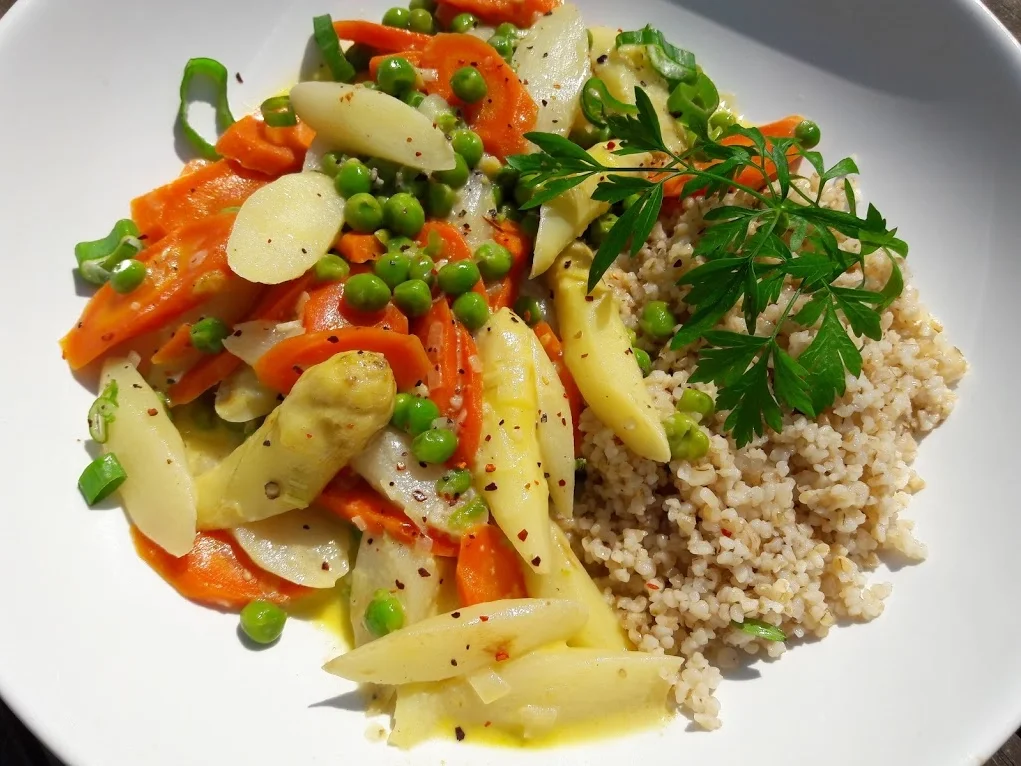 Spargel-Gemüse-Pfanne zur kochbar Challenge Juni 2021 - Rezept - Bild Nr. 14253