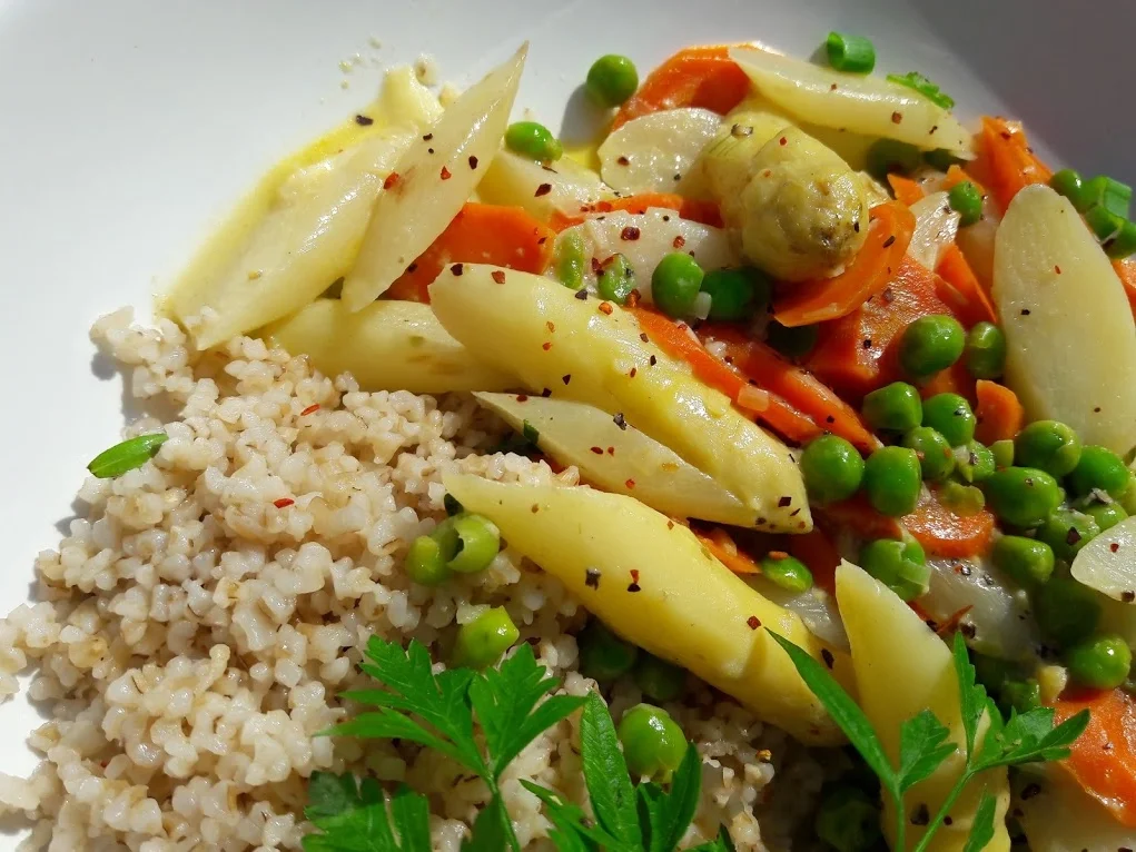 Spargel-Gemüse-Pfanne zur kochbar Challenge Juni 2021 - Rezept - Bild Nr. 14254