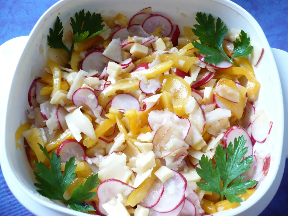 Rezept: Radieschen - Salat Bild Nr. 2 Radieschen - Salat - Rezept - Bild Nr. 2