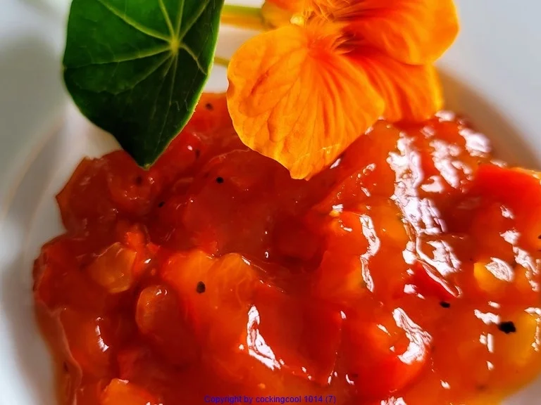 Paprikamarmelade (Relish oder Chutney) - Rezept - Bild Nr. 14249