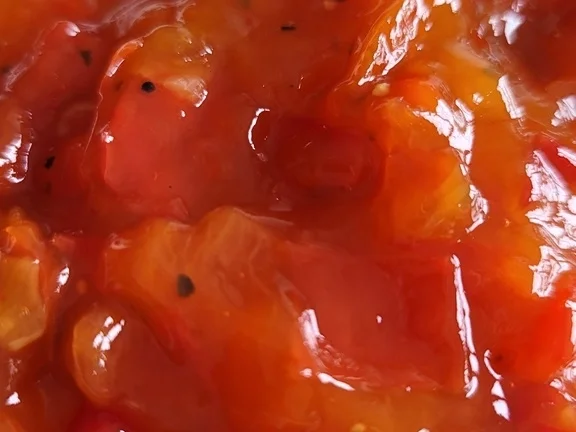 Paprikamarmelade (Relish oder Chutney) - Rezept - Bild Nr. 14247