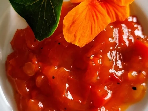 Paprikamarmelade (Relish oder Chutney) - Rezept - Bild Nr. 14250