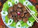 Nordchinesische Ochsenschwanzstücke mit Eiweißblüten - Rezept - Bild Nr. 14242