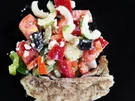 Gegrilltes Doradenfilet mit italienischen Bauernsalat - Rezept - Bild Nr. 14242