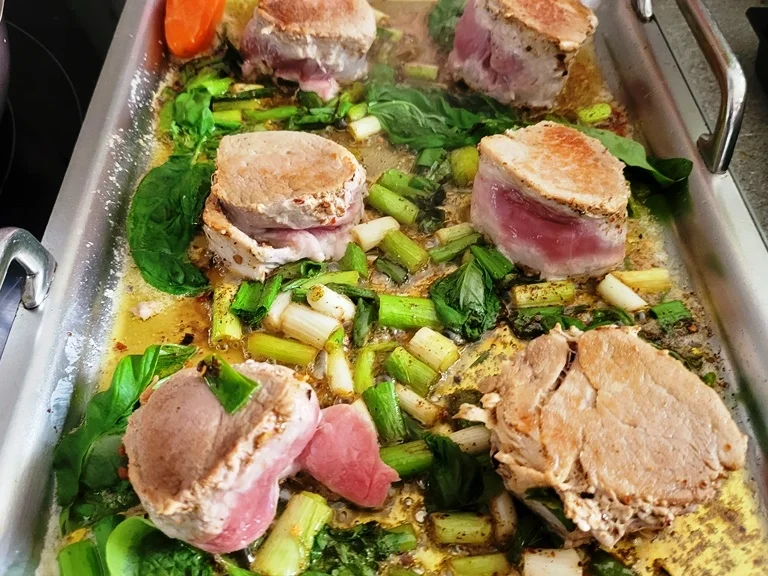 Kalbsfilet mit oder ohne Käsehaube - Rezept - Bild Nr. 14245