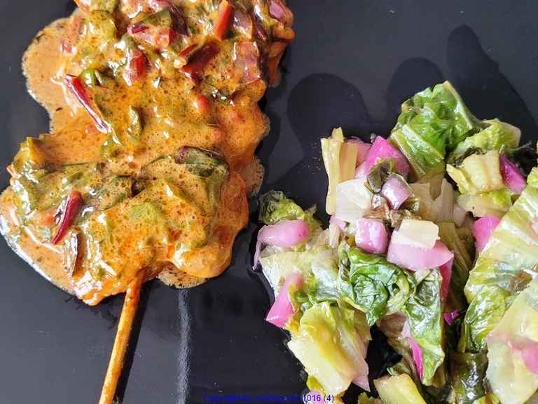 Rezept: Filetspiess mit Salat oder Pakchoigemüse und einer herzhafter Sosse Bild Nr. 14 Filetspiess mit Salat oder Pakchoigemüse und einer herzhafter Sosse - Rezept - Bild Nr. 14