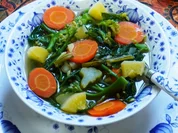 Klare, chinesische Kailanblütensuppe - Rezept - Bild Nr. 2