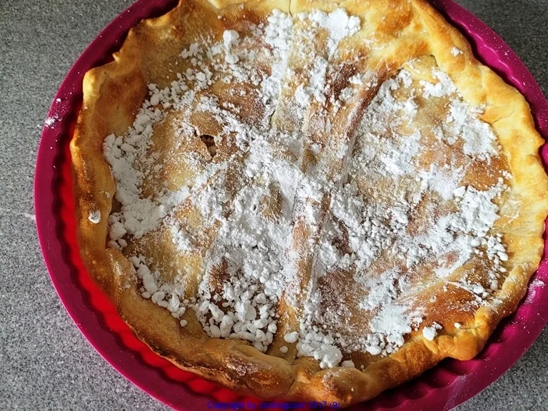 Milchreis Kirsch Kuchen spanischer Art - kulinarische Weltreise - Rezept - Bild Nr. 9