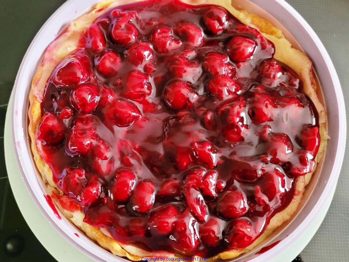 Milchreis Kirsch Kuchen spanischer Art - kulinarische Weltreise - Rezept - Bild Nr. 17