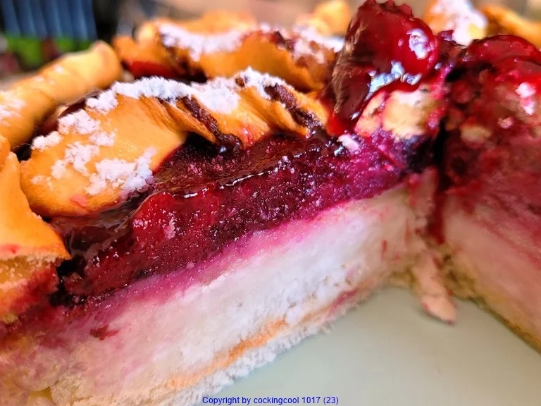 Milchreis Kirsch Kuchen spanischer Art - kulinarische Weltreise - Rezept - Bild Nr. 22