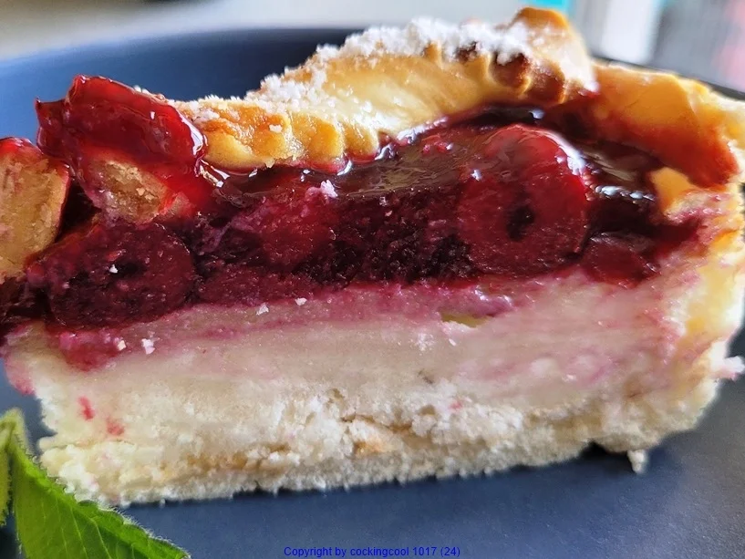 Milchreis Kirsch Kuchen spanischer Art - kulinarische Weltreise - Rezept - Bild Nr. 23