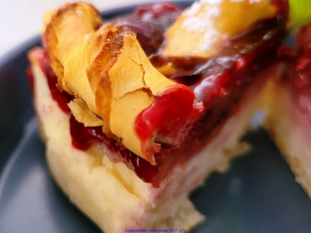 Milchreis Kirsch Kuchen spanischer Art - kulinarische Weltreise - Rezept - Bild Nr. 24