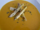 Hokkaido-Suppe mit gebratenem Spargel - Rezept - Bild Nr. 2