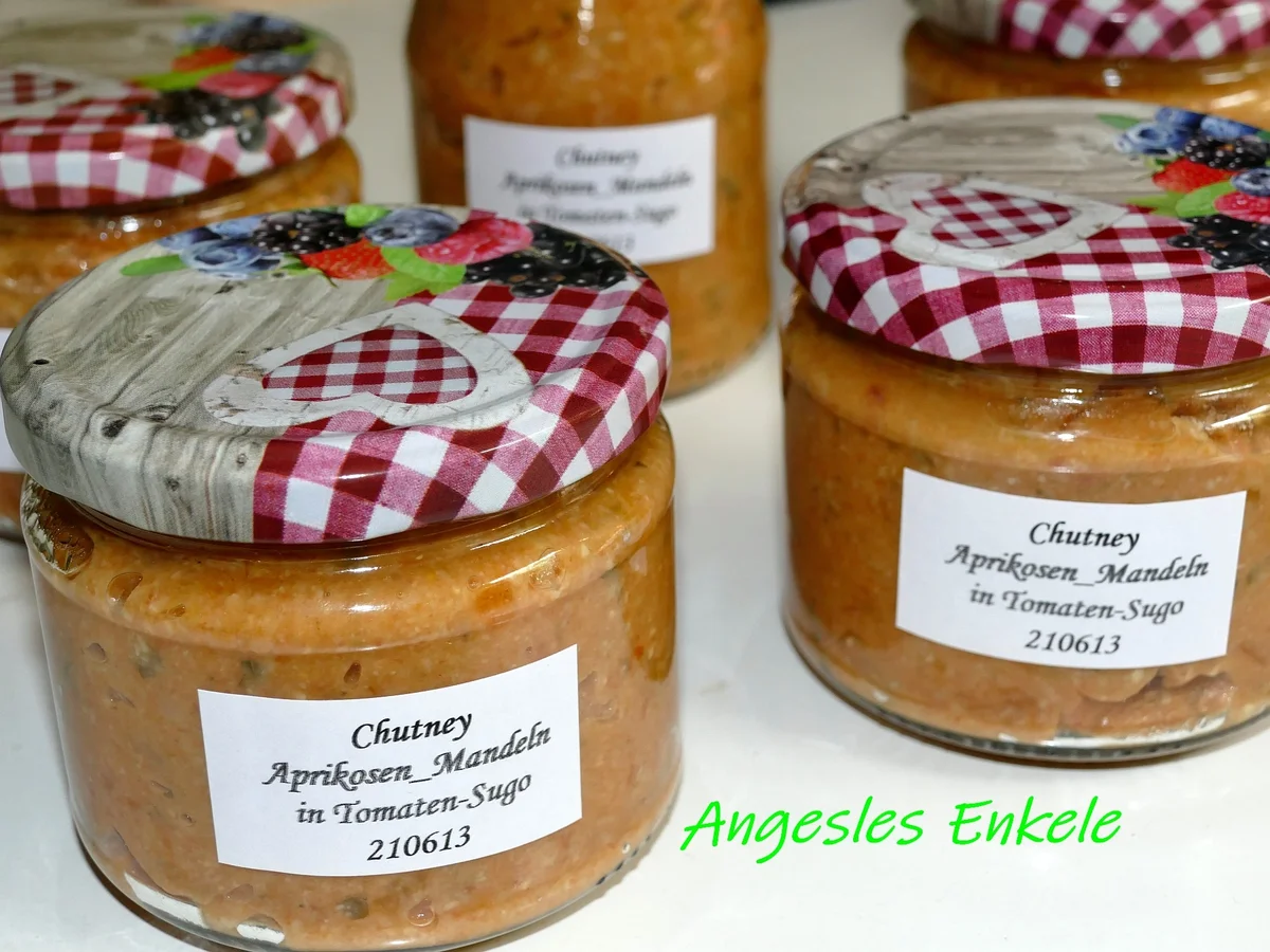 Chutney _ Tomaten_Aprikosen_Mandeln - Rezept - Bild Nr. 11