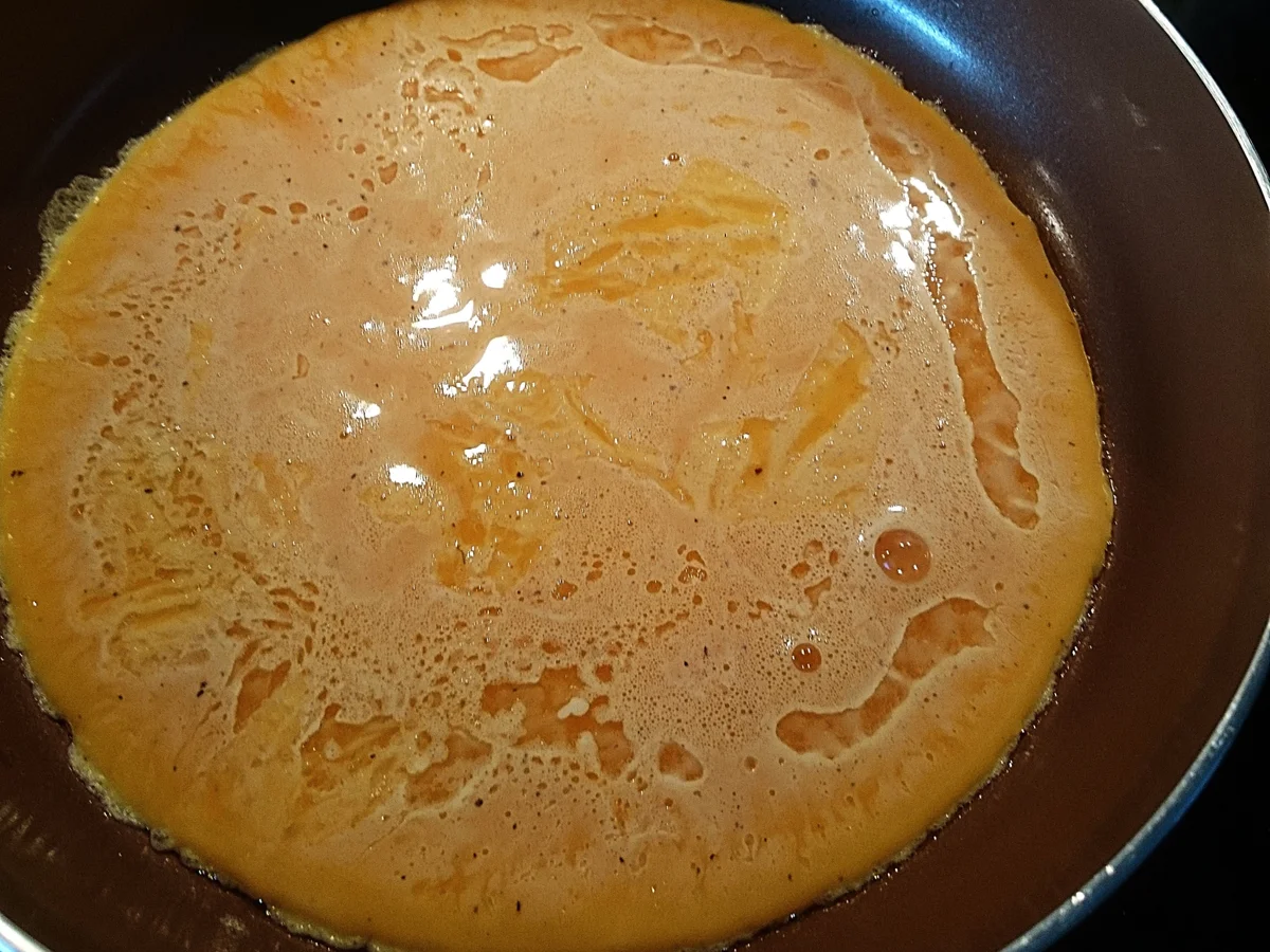 Rezept: Omelett mit Spinat-Tomaten-Feta-Füllung Bild Nr. 14257 Omelett mit Spinat-Tomaten-Feta-Füllung - Rezept - Bild Nr. 14257