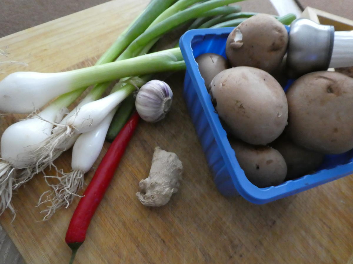 Gemüse-Bratreis mit Spiegelei - Rezept - Bild Nr. 14255