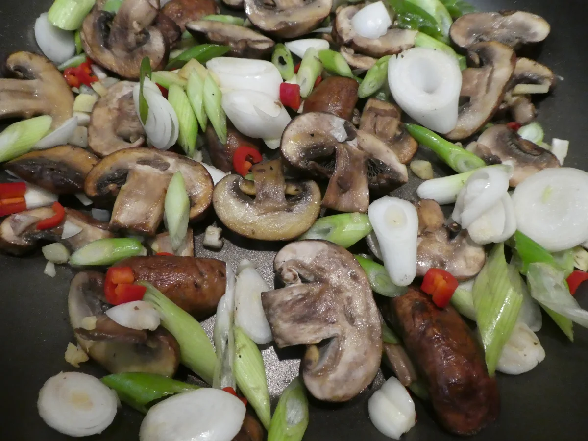 Rezept: Gemüse-Bratreis mit Spiegelei Bild Nr. 14261 Gemüse-Bratreis mit Spiegelei - Rezept - Bild Nr. 14261