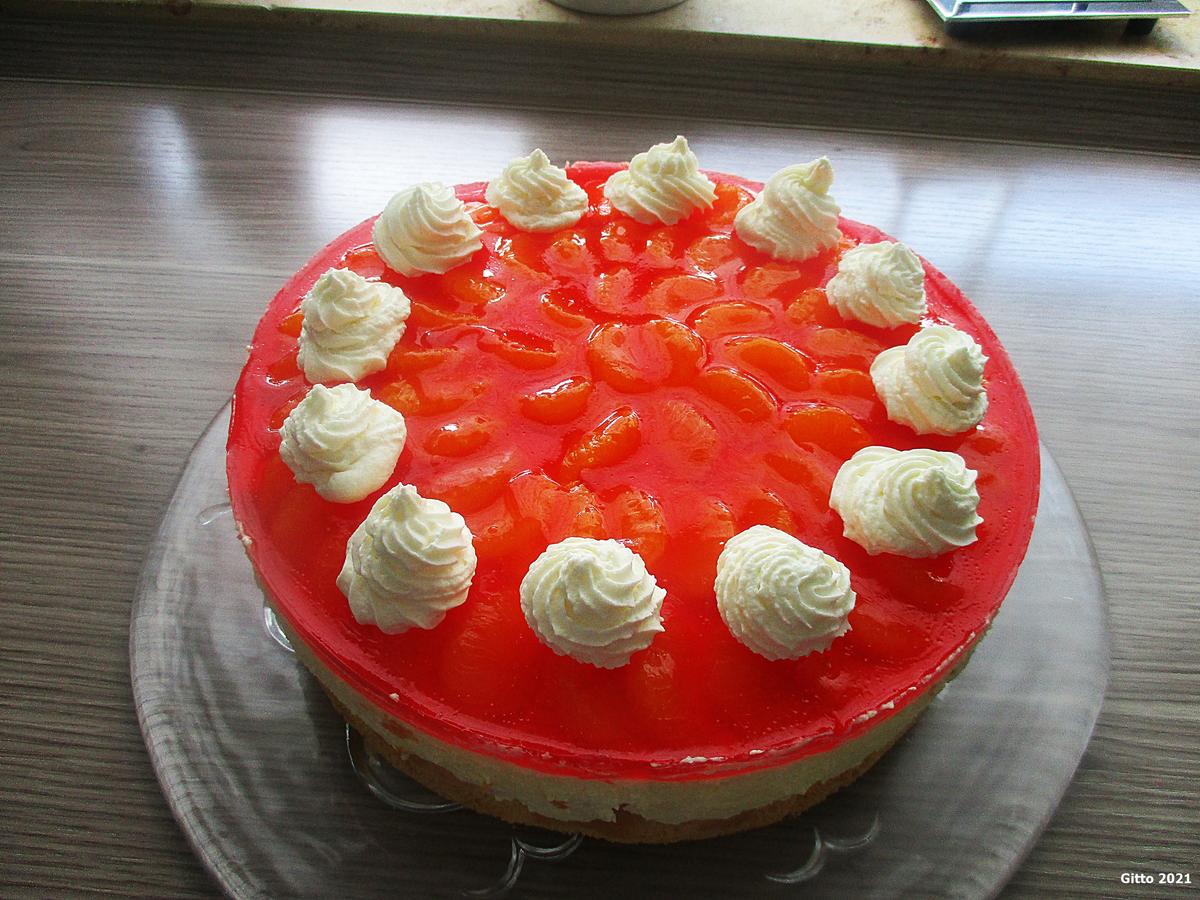 Mandarinen-Schmand-Torte - Rezept - Bild Nr. 2