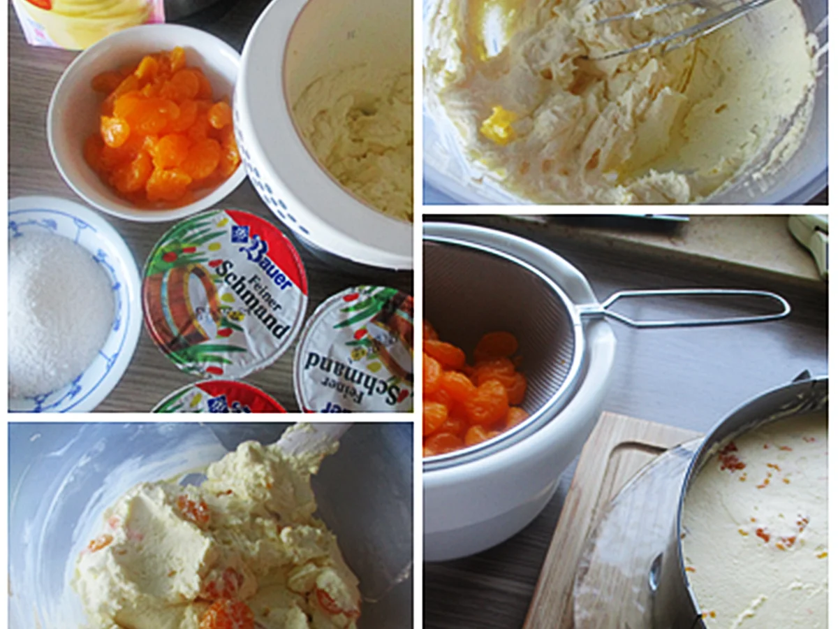 Rezept: Mandarinen-Schmand-Torte Bild Nr. 5 Mandarinen-Schmand-Torte - Rezept - Bild Nr. 5