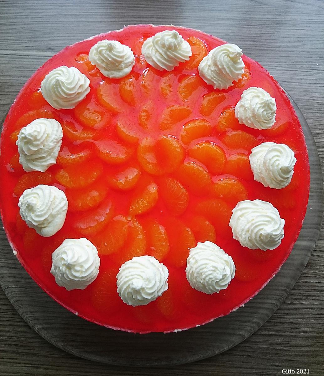 Mandarinen-Schmand-Torte - Rezept - Bild Nr. 9