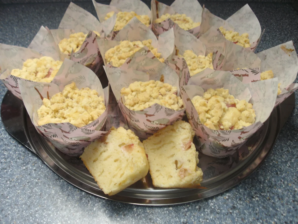 Rhabarbermuffins - Rezept - Bild Nr. 14264