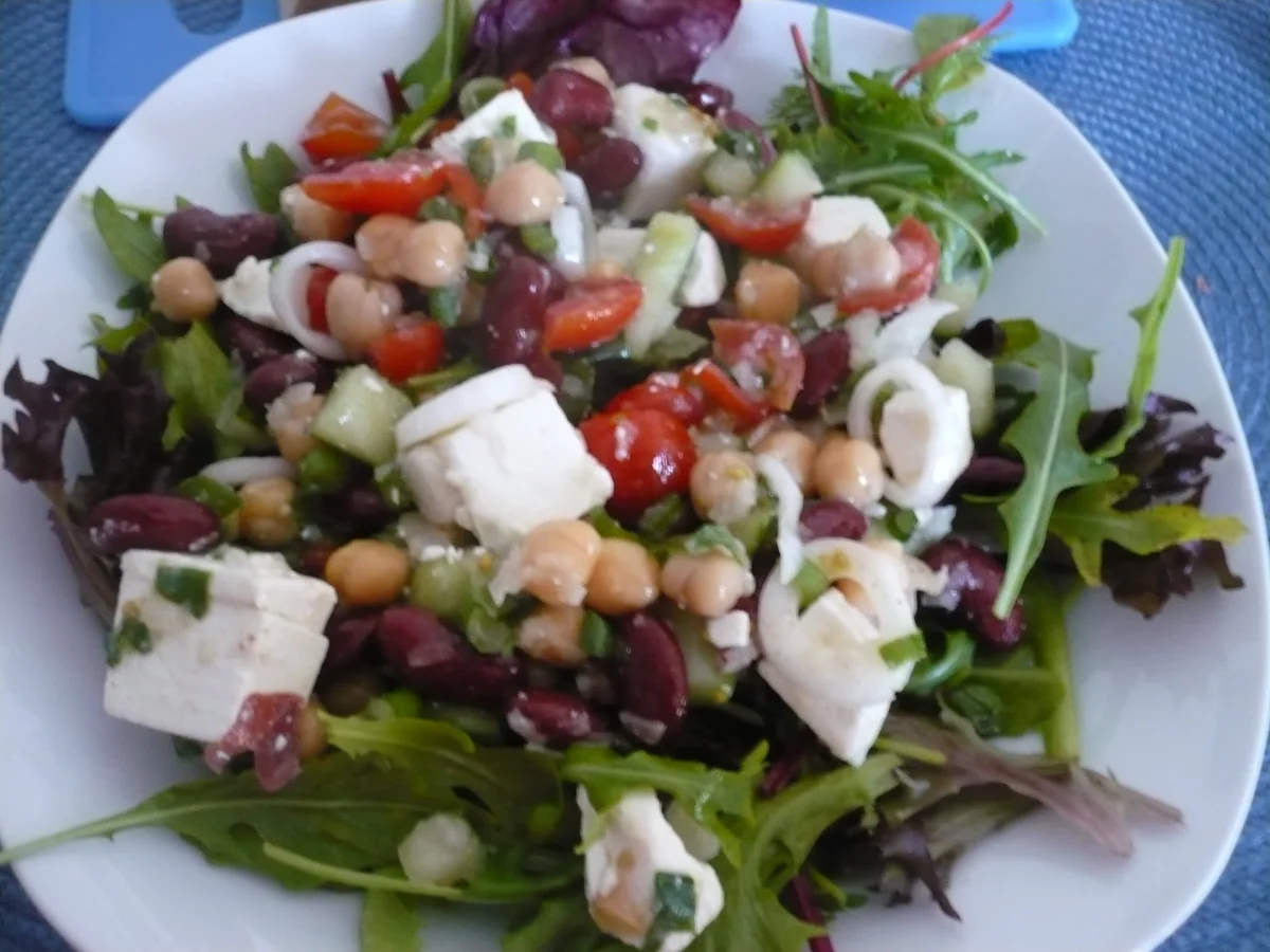 Kichererbsen - Salat - Rezept - Bild Nr. 14264